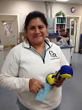 Rosa is our Head Kennel Technician